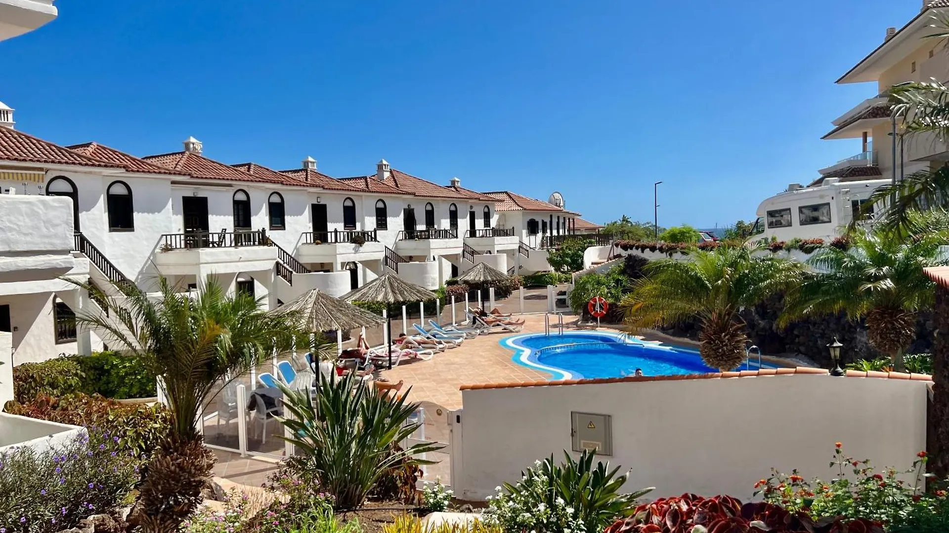 Apartman Sunrise Paradise At Amarilla Golf, Remote Work, Swimming Pool, Terrace And Near The Beach San Miguel de Abona